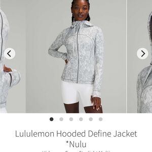 Lululemon hooded define jacket